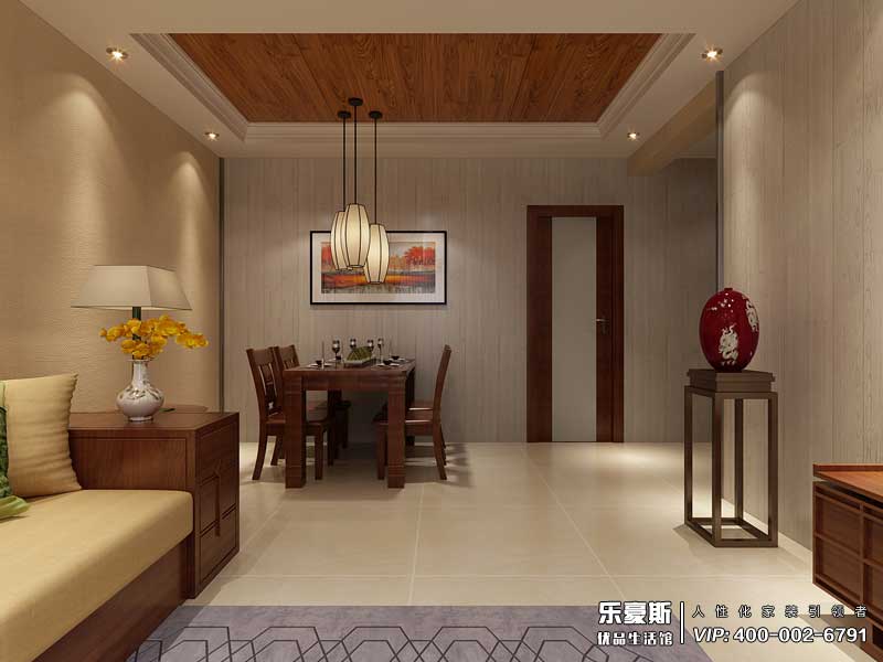 林蔭大院新中式風(fēng)格裝修