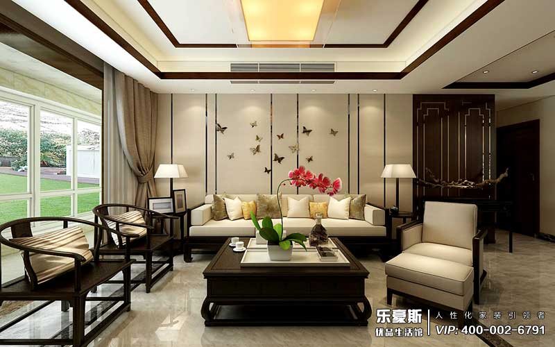 鑫界王府新中式風(fēng)格裝修