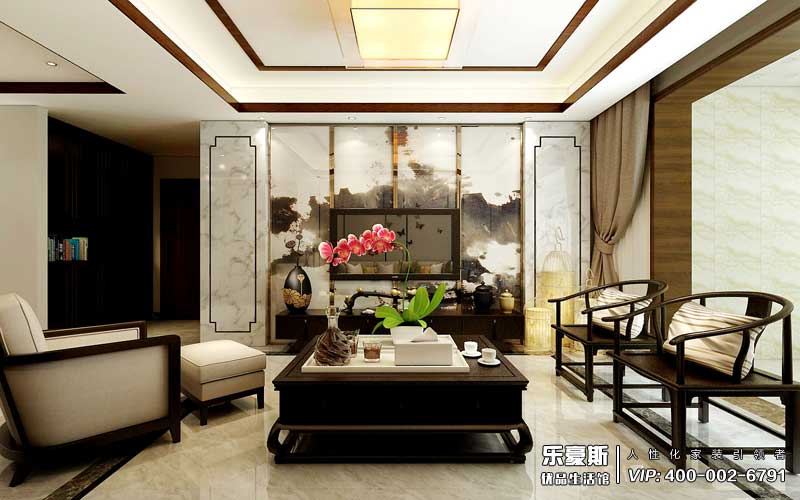 鑫界王府新中式風(fēng)格裝修