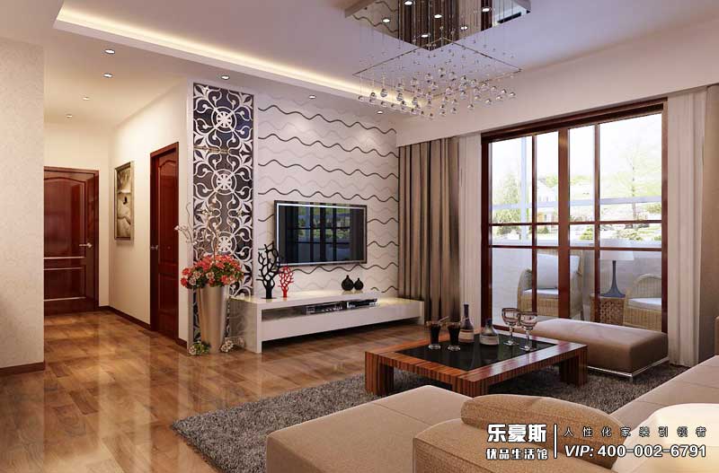 藍山國際混搭風(fēng)格裝修效果圖