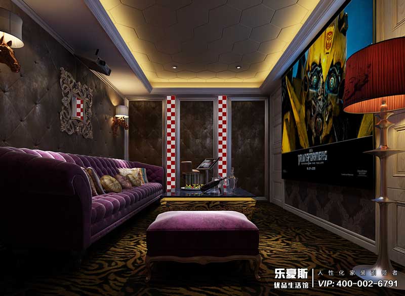 恒大華府320平米新古典風格裝修效果圖