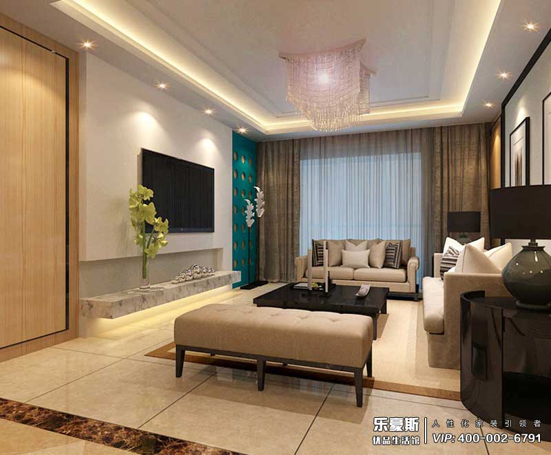 筑源1836現(xiàn)代風格裝修效果圖