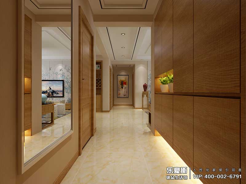 玫瑰灣新中式風格裝修效果圖