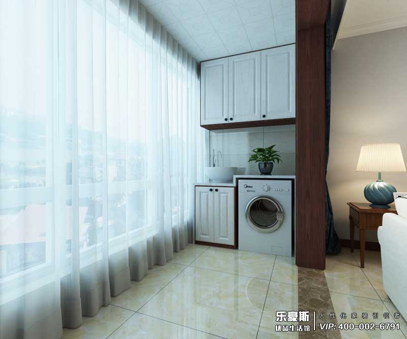 恒潤時代廣場美式風(fēng)格裝修效果圖