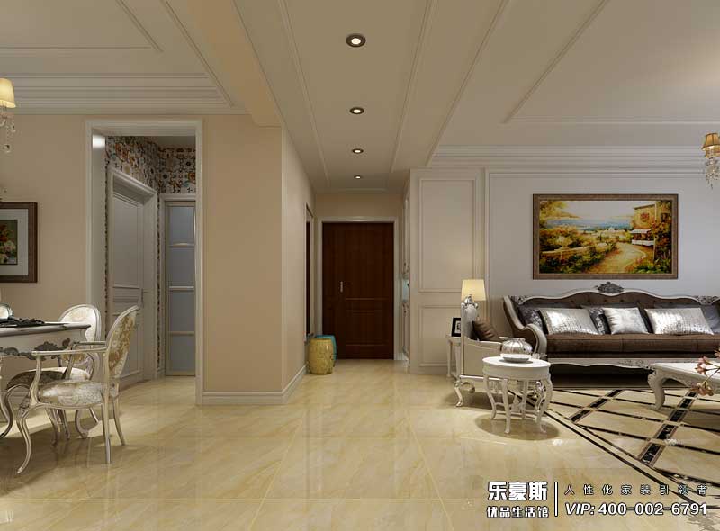 阿爾卡地亞榮盛城歐式風格裝修效果圖