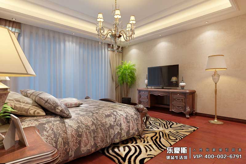 碧桂園240平米歐式風格裝修效果圖