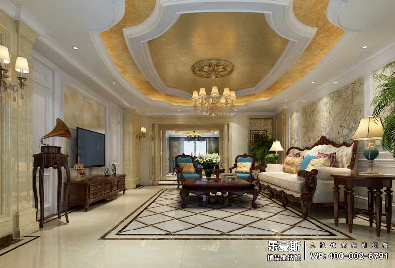 國(guó)仕山歐式風(fēng)格裝修效果圖