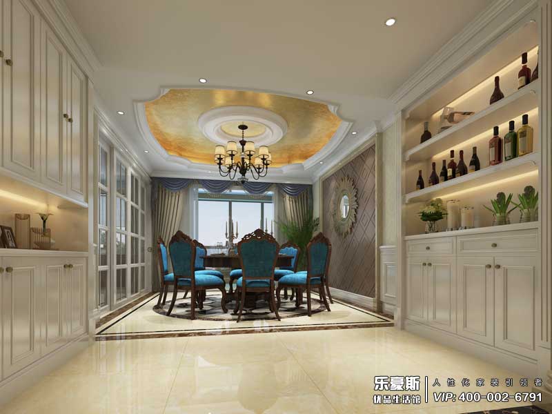 國(guó)仕山歐式風(fēng)格裝修效果圖