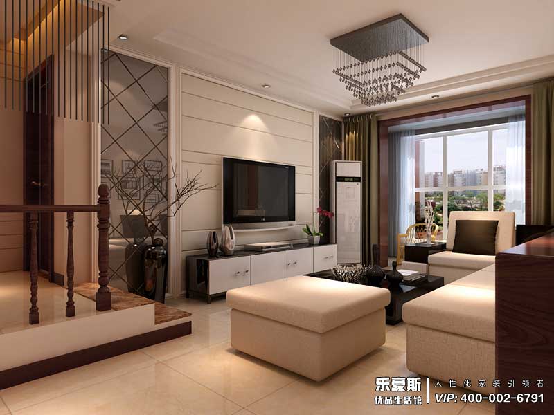 保利花園現(xiàn)代風(fēng)格裝修效果圖