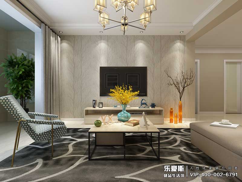 天洲視界城現(xiàn)代簡(jiǎn)約風(fēng)格裝修效果圖