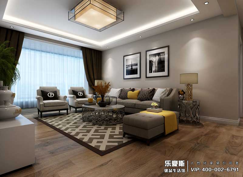 天山熙湖現(xiàn)代簡約風(fēng)格裝修效果圖