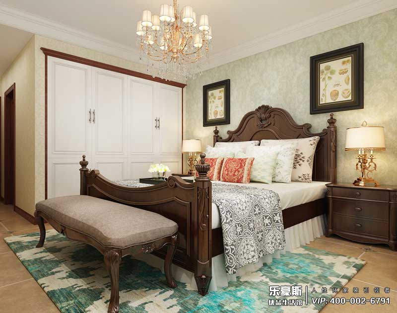 御河上院165平米美式風(fēng)格裝修效果圖