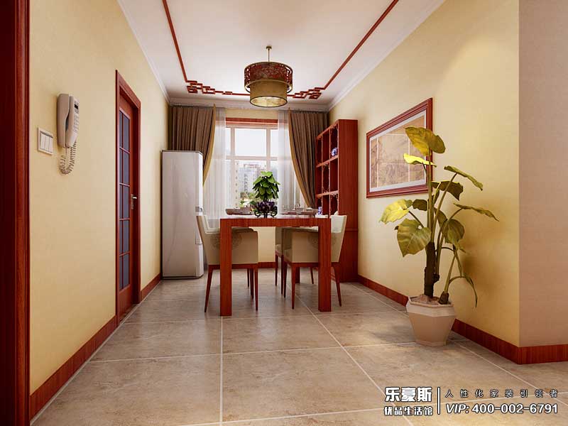 盛世御城中式風格裝修效果圖