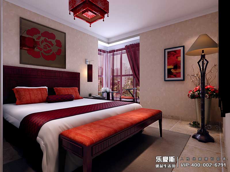 盛世御城中式風格裝修效果圖