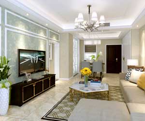 潤(rùn)德天悅城現(xiàn)代簡(jiǎn)約風(fēng)格裝修效果圖