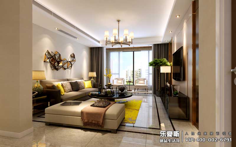 華普城現(xiàn)代風(fēng)格裝修效果圖