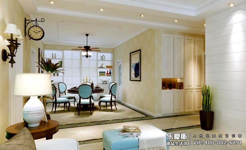 林蔭大院簡美風格裝修效果圖