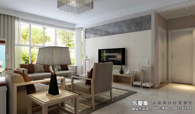 雍雅錦江花苑北歐風格裝修效果圖