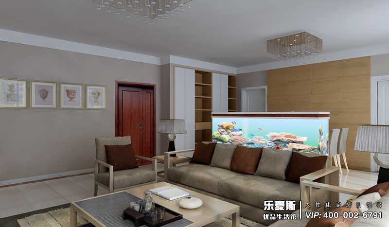 雍雅錦江花苑北歐風格裝修效果圖