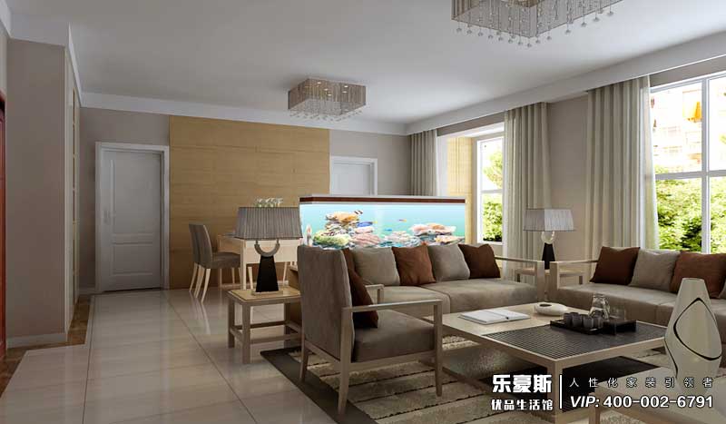 雍雅錦江花苑北歐風格裝修效果圖