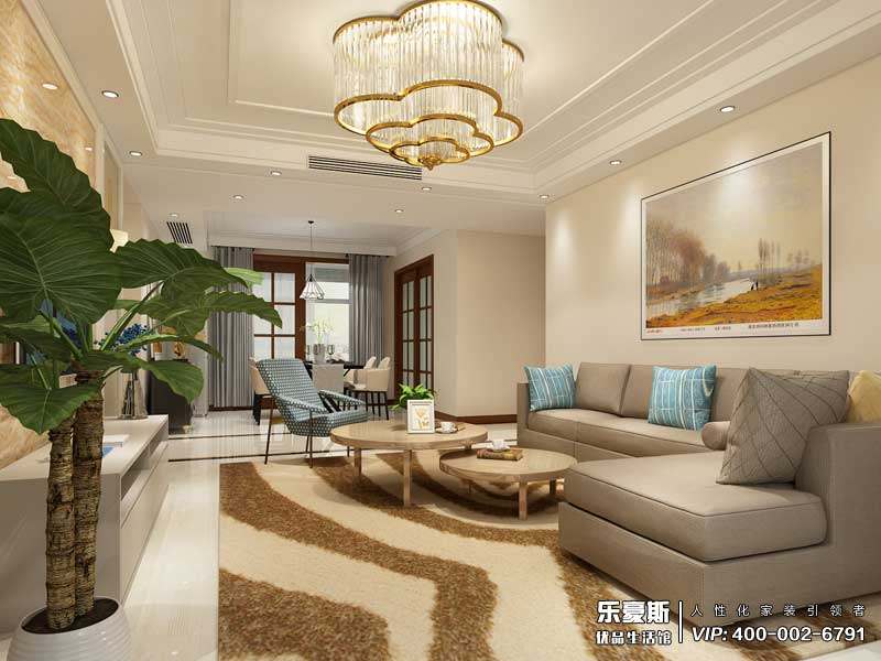 鑫界王府歐式風(fēng)格裝修效果圖