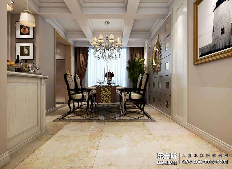 御河上院223平米歐式風(fēng)格裝修效果圖