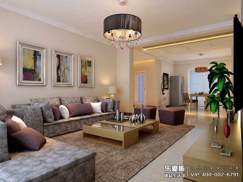 匯君城現(xiàn)代簡(jiǎn)約風(fēng)格裝修效果圖