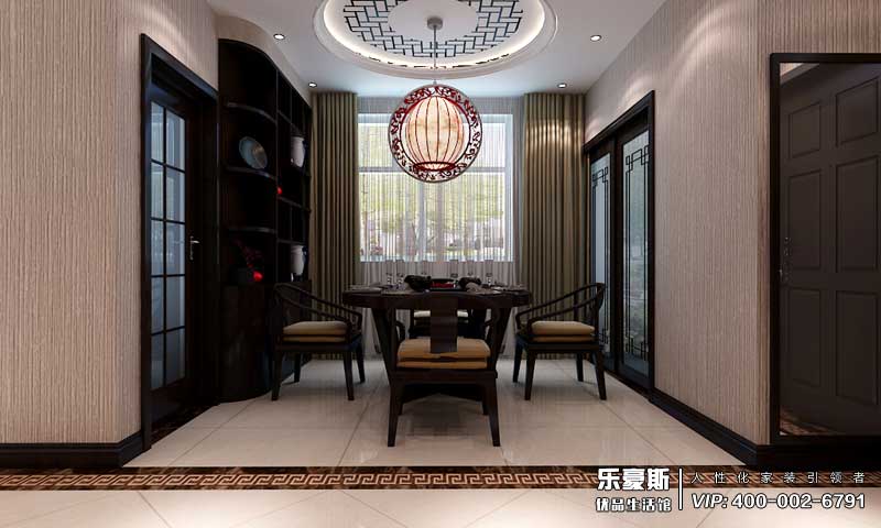 阿爾卡地亞榮盛城現(xiàn)代中式風格裝修效果圖