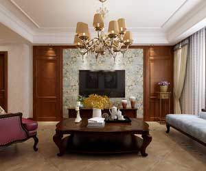 瀚唐三期美式風格裝修效果圖