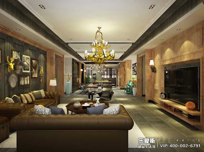 鑫界王府別墅裝修效果圖