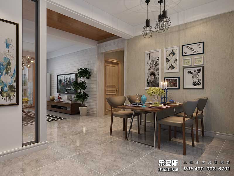 林蔭大院北歐風(fēng)格裝修設(shè)計(jì)效果圖