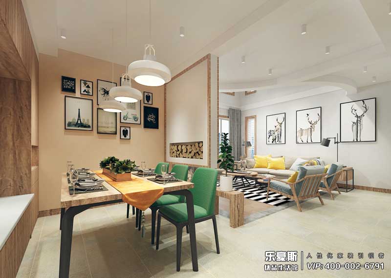 卓達(dá)明郡240平米復(fù)式裝修效果圖