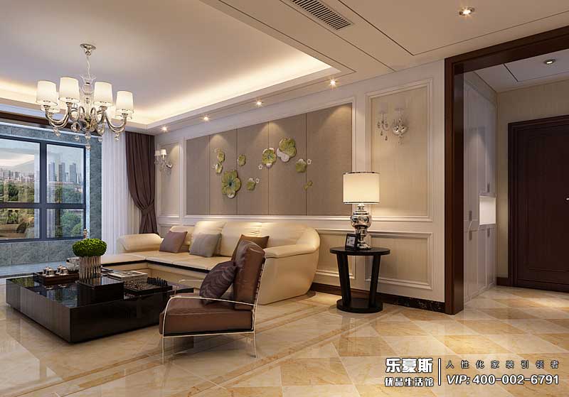 國(guó)仕山三室兩廳裝修效果圖