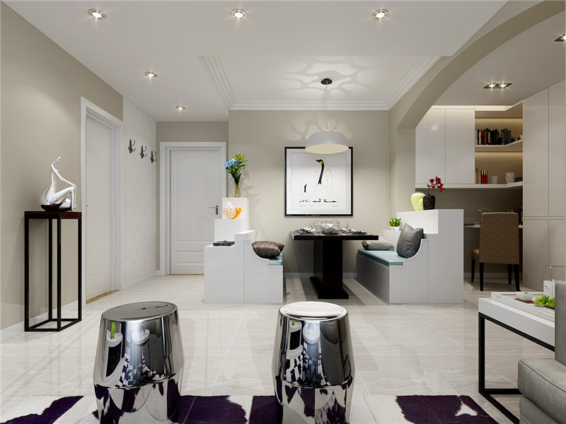 藍(lán)山印象/現(xiàn)代簡(jiǎn)約/135/三室兩廳