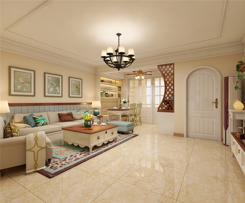 翰林觀天下/簡約現(xiàn)代/96㎡/兩室兩廳