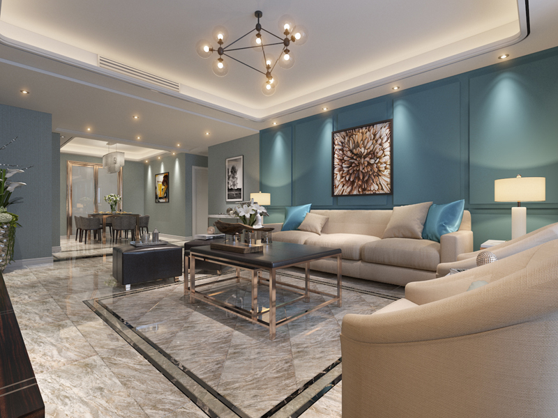 碧景園170平米三室二廳兩衛(wèi)現(xiàn)代風(fēng)格