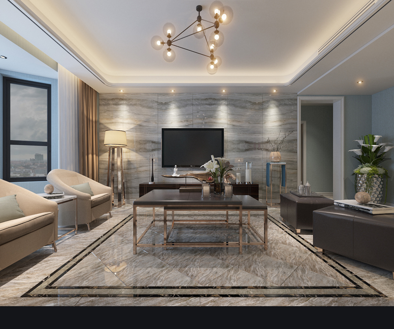 碧景園170平米三室二廳兩衛(wèi)現(xiàn)代風(fēng)格