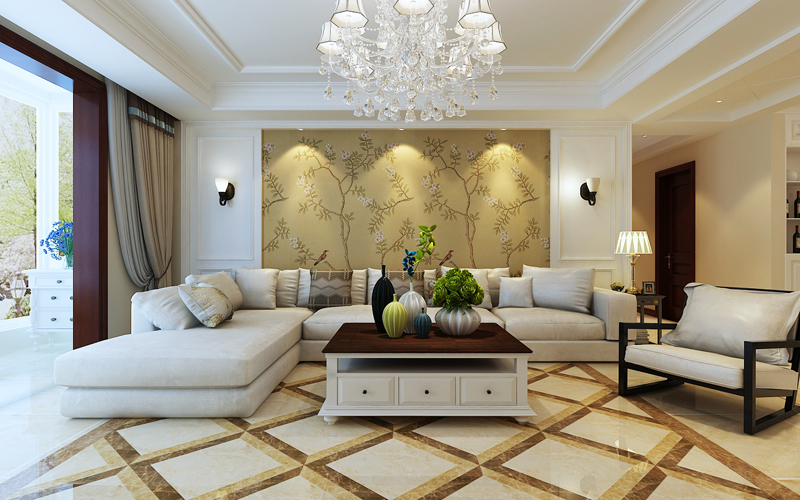 萬信花園220平米四室兩廳現(xiàn)代簡約