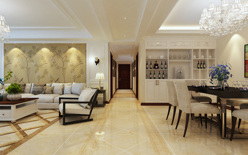 萬信花園220平米四室兩廳現(xiàn)代簡約