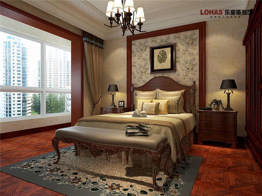 陽(yáng)光東尚400平米美式裝修