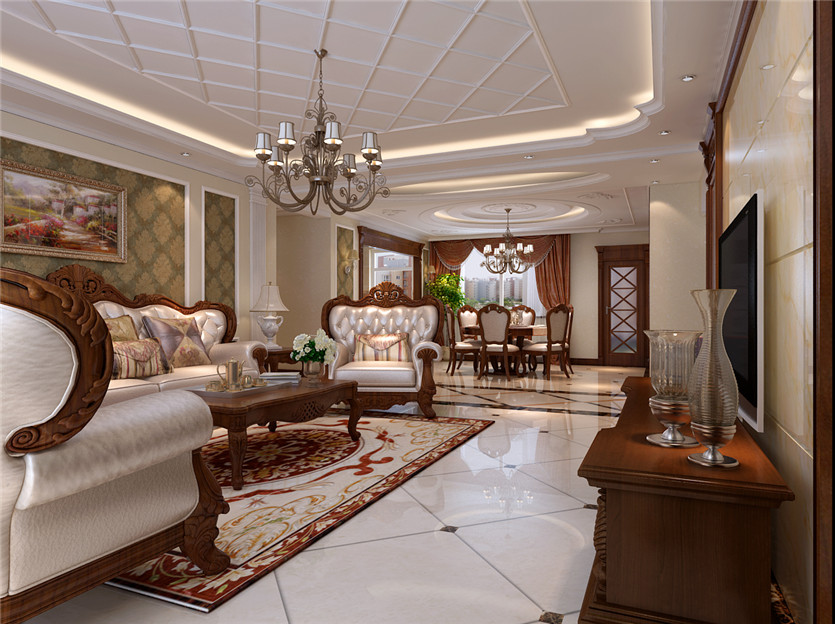 盛邦大都會/218平米/歐式風(fēng)