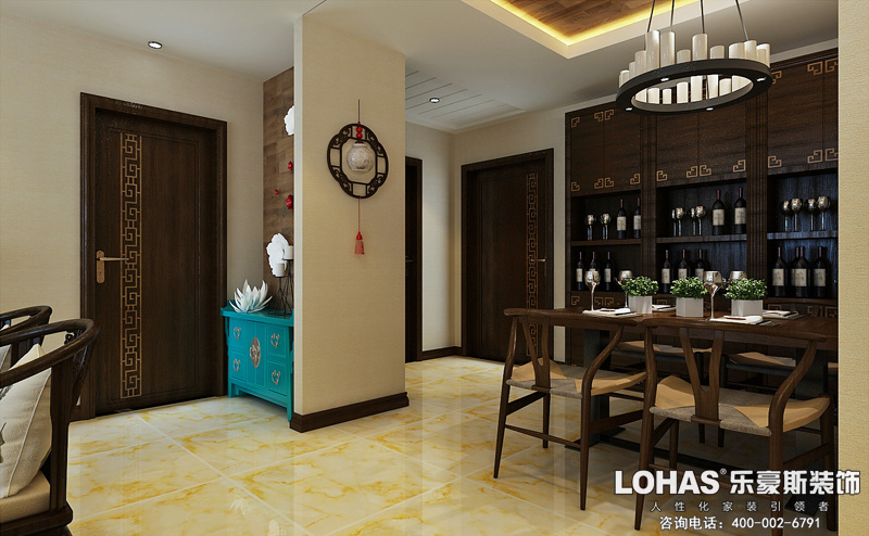 紅星國際130㎡中式