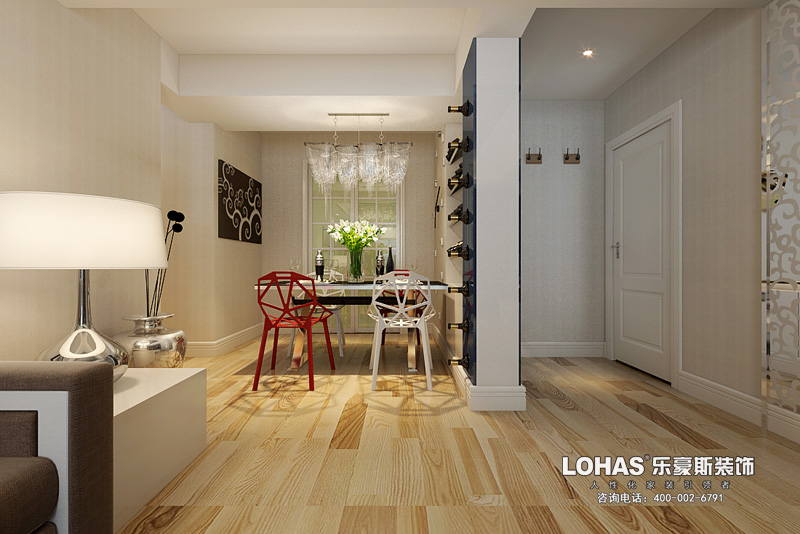 上東花園三室兩廳139㎡現(xiàn)代風(fēng)格