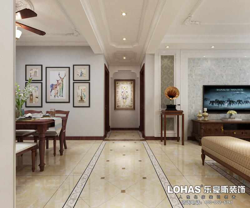 天海譽(yù)天下/139平米/美式