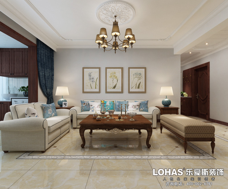 天海譽(yù)天下/139平米/美式