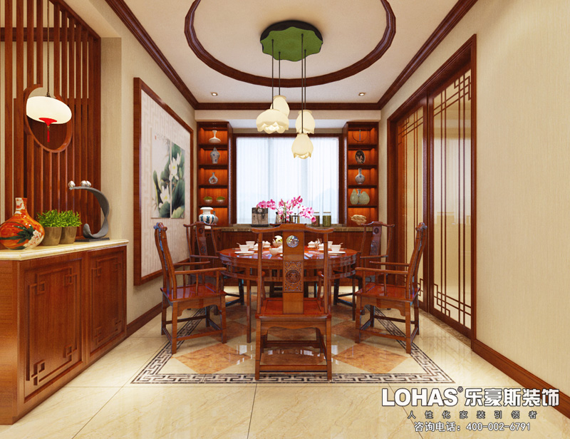 濱河華府/139平米/簡中風(fēng)格