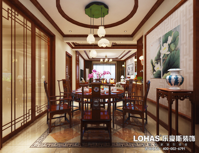 濱河華府/139平米/簡中風(fēng)格