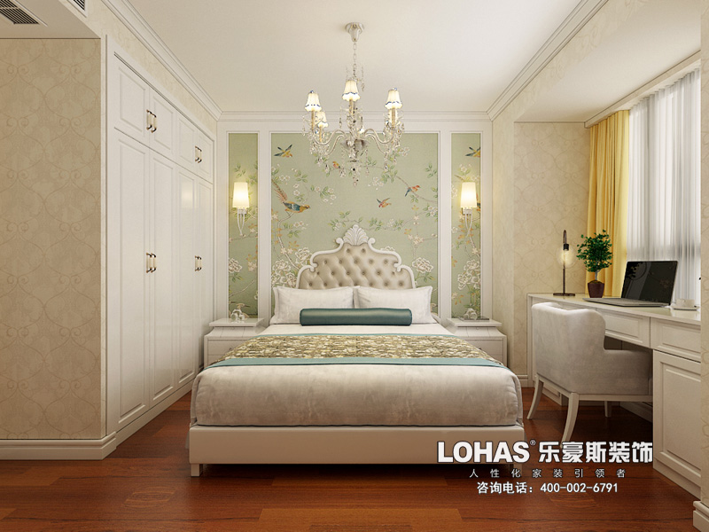 保利拉菲兩室兩廳89平后奢風(fēng)格