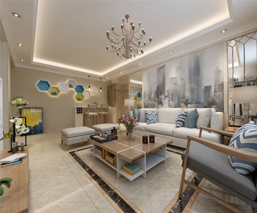 上和原著110二室一廳一衛(wèi)簡(jiǎn)約風(fēng)格