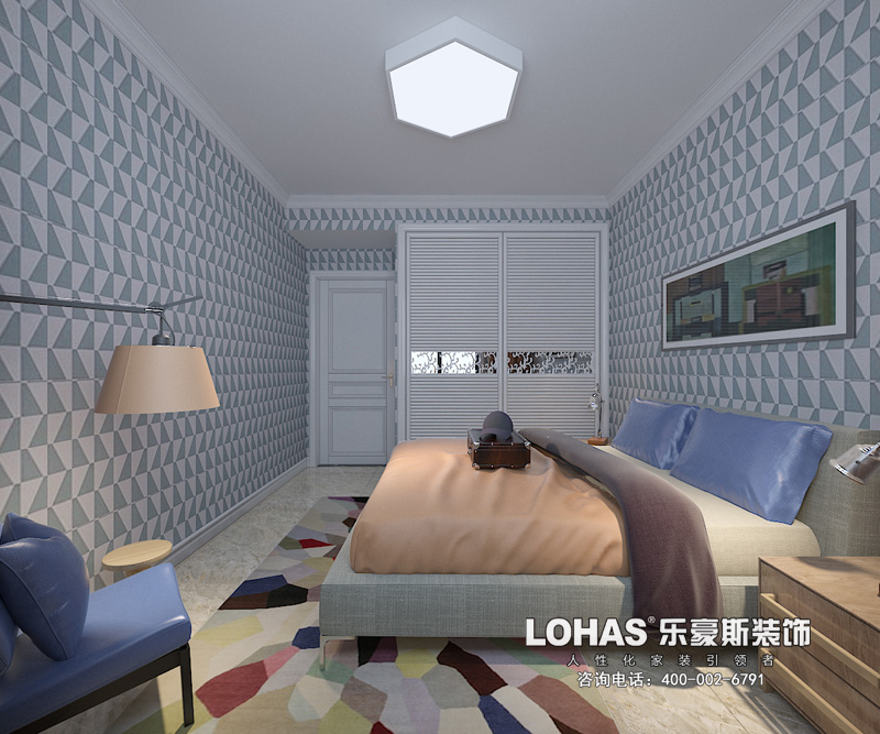 上和原著110二室一廳一衛(wèi)簡約風(fēng)格